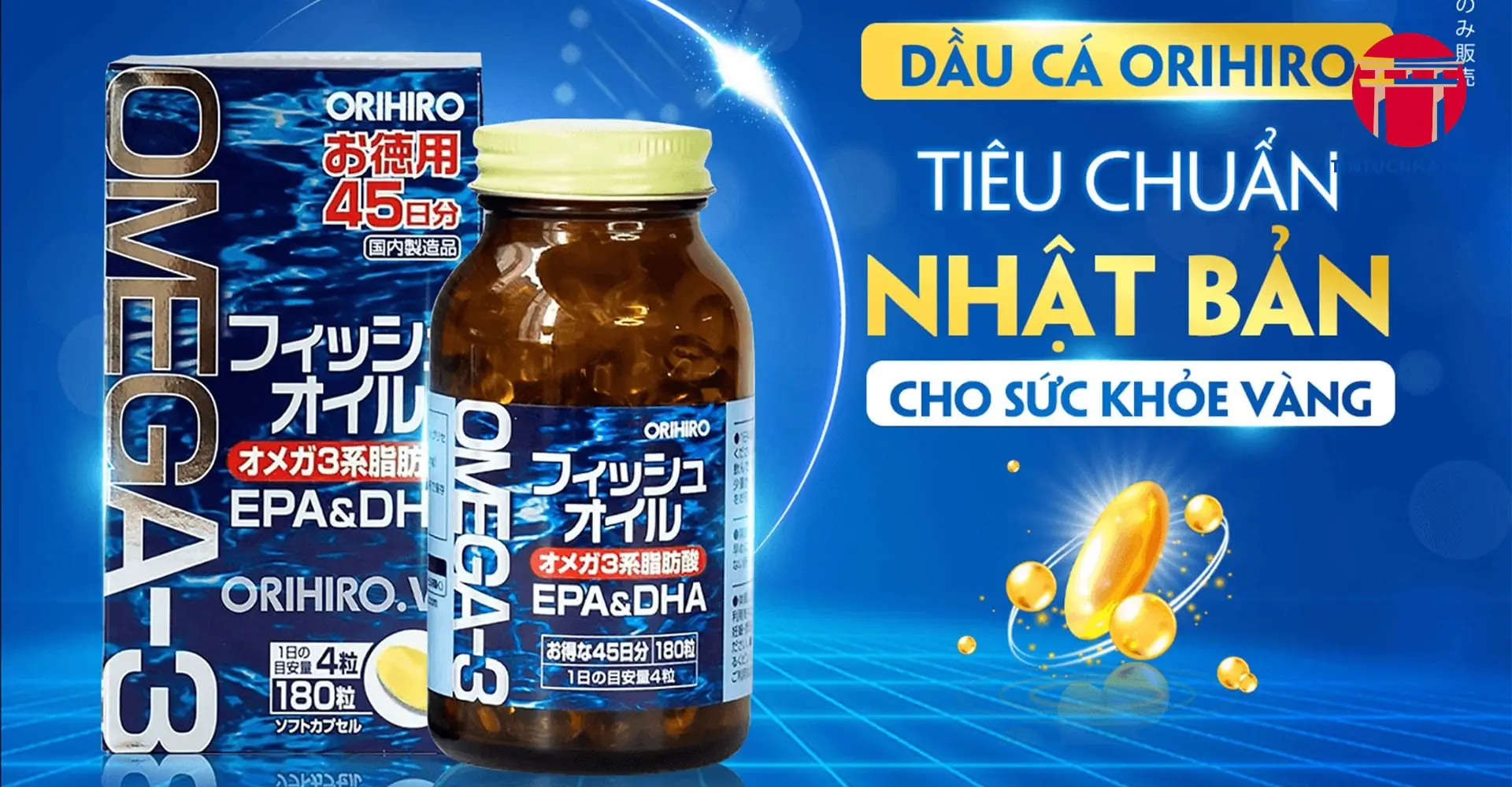 Tổng Quan Về Dầu Cá Orihiro Của Nhật 360 Viên Tổng Quan Về Dầu Cá Orihiro Của Nhật 360 Viên